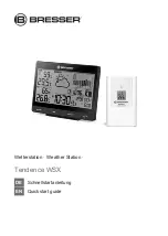 Bresser TENDENCE WSX Quick Start Manual предпросмотр