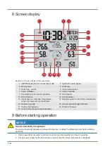 Preview for 8 page of Bresser Weather Center XXL JC + sensor 5in1 Instruction Manual