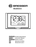 Bresser WoW200 Instruction Manual предпросмотр