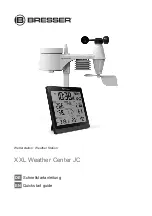 Bresser XXL Weather Center JC Quick Start Manual предпросмотр