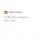 Bretford CUBE Micro Statio User Manual preview