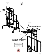 Предварительный просмотр 11 страницы Bretford DIWB Assembly Instructions Manual