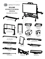 Bretford EDUIMS Assembly Instructions Manual preview