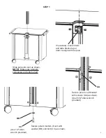 Предварительный просмотр 2 страницы Bretford FPPC72V200 Assembly Instructions Manual