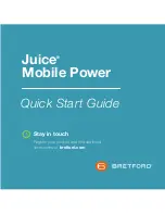 Bretford Juice Mobile Power Quick Start Manual preview