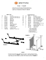 Bretford TC35FF Assembly Instructions Manual preview