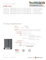 Bretford TVC16PAC-CK User Manual preview