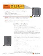 Preview for 4 page of Bretford TVC16PAC-CK User Manual