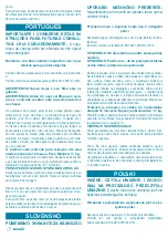 Preview for 8 page of Brevi Acqua 575 Instructions For Use Manual