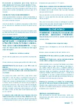 Preview for 9 page of Brevi Acqua Light 574 Instructions For Use Manual