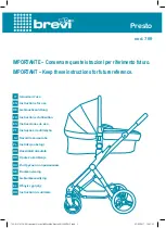 Brevi Presto Instructions For Use Manual preview