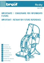 Brevi Rocky Instructions For Use Manual preview