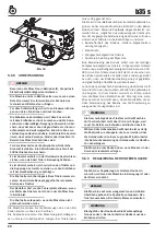 Preview for 80 page of breviglieri b35s Operating And Maintenance Manual