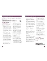 Preview for 3 page of Breville 800JEXL series Instruction Booklet