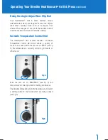 Preview for 9 page of Breville AdjustaGrill & Press BGR250 Manual