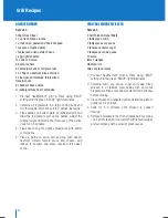 Preview for 16 page of Breville AdjustaGrill & Press BGR250 Manual