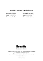 Preview for 28 page of Breville AirRounder Connect Instruction Book