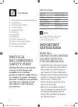 Preview for 2 page of Breville AirRounder Plus Connect Instruction Book