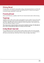 Preview for 19 page of Breville Antony Worrall Thompson VBM006 Manual