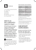 Preview for 2 page of Breville AquaStation Chilled Instruction Book