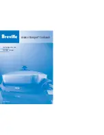 Breville Avance Banquet BEF400 Instructions For Use Manual preview