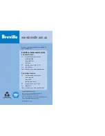 Preview for 9 page of Breville Avance Banquet BEF400 Instructions For Use Manual