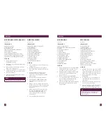 Preview for 8 page of Breville Avance BEF200 Instruction Booklet