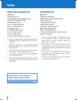 Предварительный просмотр 14 страницы Breville Avance BSC300 Instructions And Recipes Manual