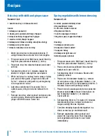 Preview for 20 page of Breville Avance HealthSmart BFS600 Instructions Manual