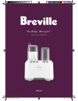 Предварительный просмотр 1 страницы Breville Baby Banquet BBY400 Instruction Booklet