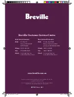 Preview for 38 page of Breville Baby Banquet BBY400 Instruction Booklet