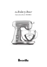 Breville Bakery Boss BEM823 Instruction Book предпросмотр