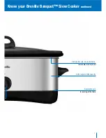 Предварительный просмотр 7 страницы Breville Banquet BSC400B Instructions And Recipes Manual