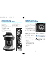 Preview for 3 page of Breville Bar Italia ESP2 Instructions For Use Manual