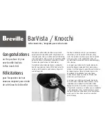 Breville BarVista BCB100 Manual preview