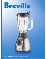 Предварительный просмотр 1 страницы Breville BBL300 Series Manual