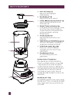 Preview for 6 page of Breville BBL605 the Kinetix Control Instruction Booklet