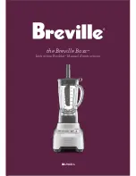 Breville BBL910XL Instruction Booklet предпросмотр