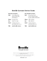 Preview for 16 page of Breville BBL915 Instruction Book