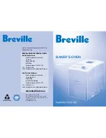 Breville BBM300 Instructions And Recipes Manual preview