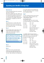 Preview for 8 page of Breville BDF450 Instructions For Use Manual