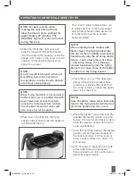 Preview for 15 page of Breville BDF600XL Instruction Booklet