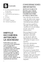 Preview for 46 page of Breville BES500 Instruction Book