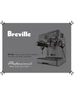 Breville BES820 Instructions & Recipes preview