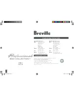 Предварительный просмотр 36 страницы Breville BES820 Instructions & Recipes