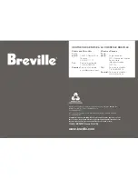Preview for 38 page of Breville BES820XL Manual