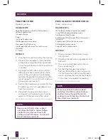 Preview for 30 page of Breville BEW600XL - REV A10 User Manual