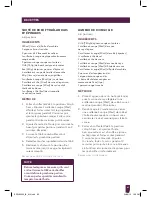 Предварительный просмотр 85 страницы Breville BEW600XL - REV A10 User Manual
