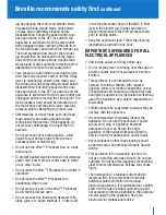 Preview for 5 page of Breville BFP300 Instructions Manual