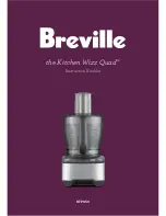 Preview for 2 page of Breville BFP650 the Kitchen Wizz Quad Instruction Booklet